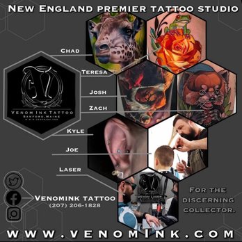Venom Ink Tattoo - Tattoo Near Me - Sanford, Maine Venom Ink Tattoo - Tattoo Near Me - Sanford, Maine