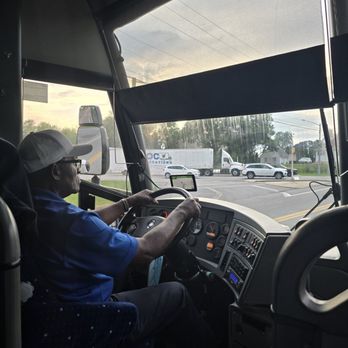 Style Masters Charter - The best bus driver Mr. Joyner taking us to our next destination. - Wilson, North Carolina
