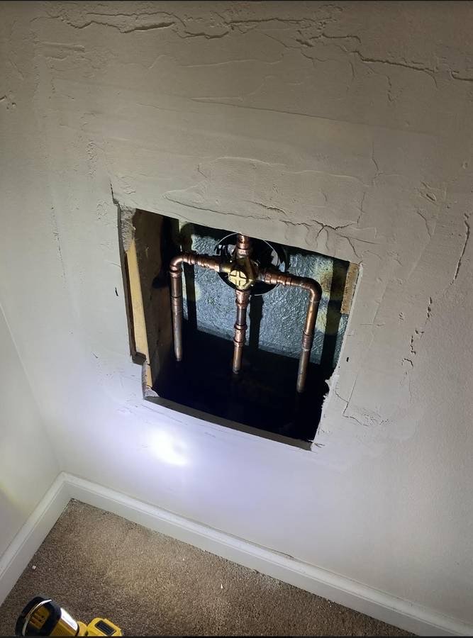 Slide of Noah’s plumbing