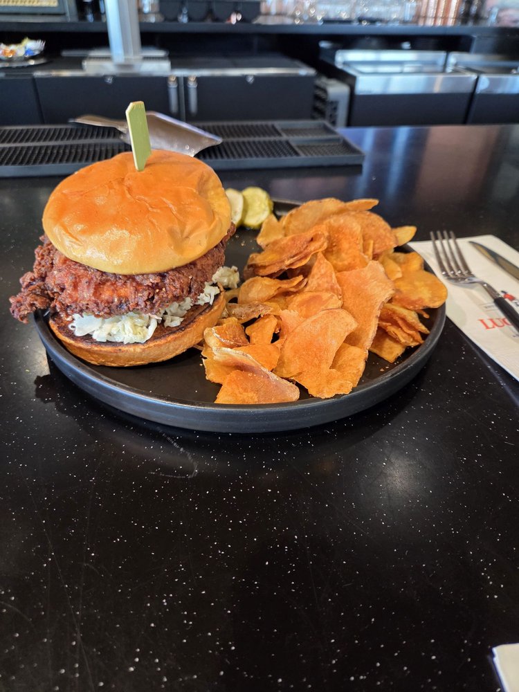 Food from Lucky Duck Bistro