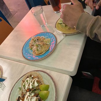 Tacovision - Mushrooms tacos, Baja Crispy Cod Tacos, Chicken Shawarma Tacos - Tacos Near Me - New York, New York