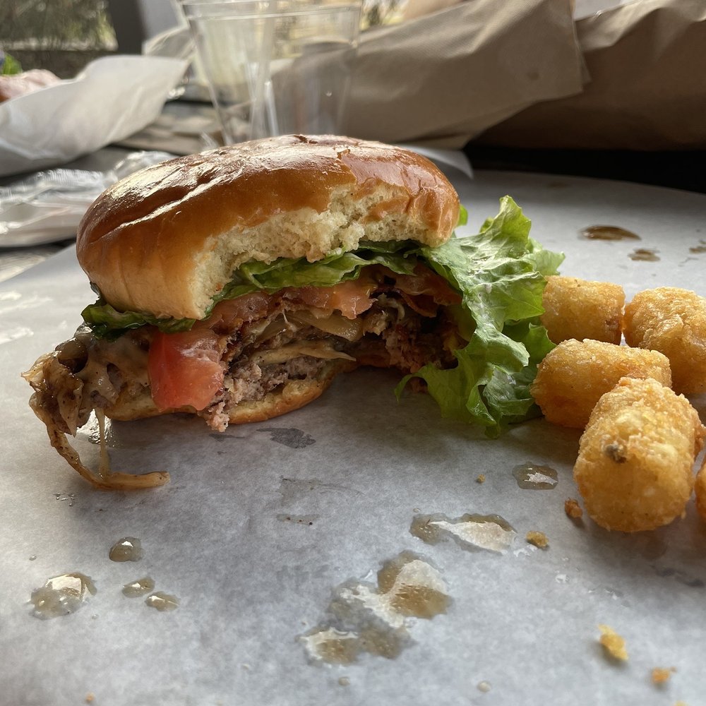 Sharks Burger - A1 Mushroom Swiss Burger (weekly special) - Burgers Near Me - Leander, Texas Sharks Burger - A1 Mushroom Swiss Burger (weekly special) - Burgers Near Me - Leander, Texas