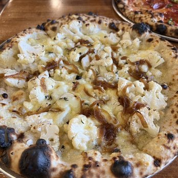 MOZZ Artisan Pizza - Roasted cauliflower- needs a little more flavor - Pizza Near Me - Provo, Utah