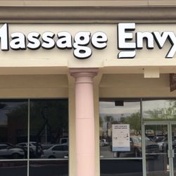 Massage Envy - Updated Massage Envy sign April 2019