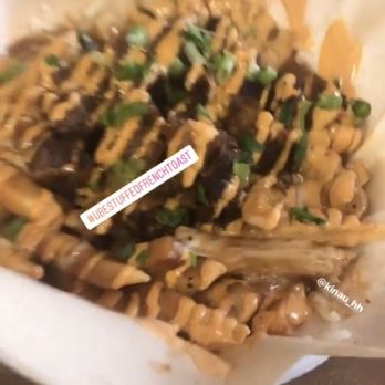 Button Up Cafe - Poutine fries. - Breakfast & Brunch Near Me - Pearl City, Hawaii Button Up Cafe - Poutine fries. - Breakfast & Brunch Near Me - Pearl City, Hawaii