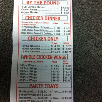 Conte's Pizza - Back of menu - Pizza Near Me - Chicago, Illinois