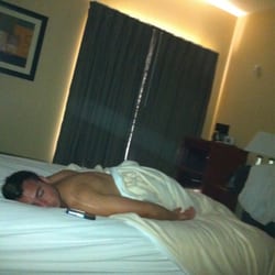 Sleep Inn & Suites - Mason enjoying his extra sleep
