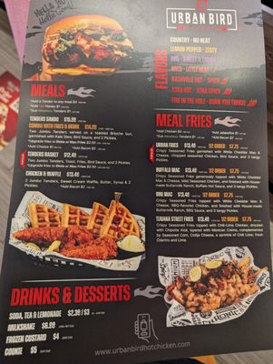Menu photo 4 Urban Bird Hot Chicken Houston, TX Menu photo 4 Urban Bird Hot Chicken Houston, TX