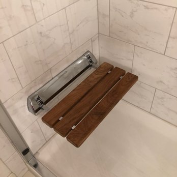 Bathkrafters - Shower with fold down seat - General Contractors Near Me - Pikesville, Maryland