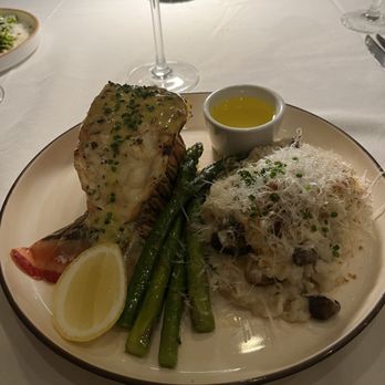 Tavern N Town - Lobster tail and risotto - New American Near Me - Key West, Florida Tavern N Town - Lobster tail and risotto - New American Near Me - Key West, Florida