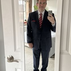London Tailor Shop - Tailored suit - jacket sleeves and trousers