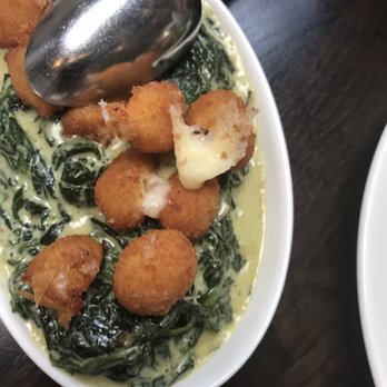 Spoon and Stable - Creamed spinach and cheese curds - New American Near Me - Minneapolis, Minnesota Spoon and Stable - Creamed spinach and cheese curds - New American Near Me - Minneapolis, Minnesota