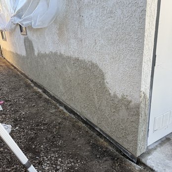 Patch Adam’s Plastering  - Color coat with texture match - Stucco Services Near Me