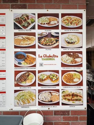 Menu photo 6 La Chabelita Taqueria Beaverton, OR