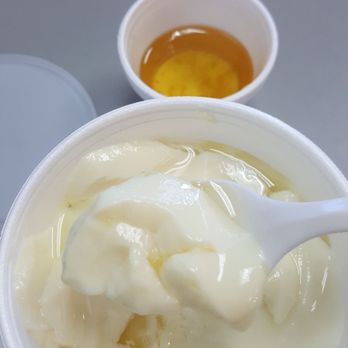 Fresh Tofu - Soft tofu(?) With ginger syrup - Vietnamese Near Me - Austin, Texas Fresh Tofu - Soft tofu(?) With ginger syrup - Vietnamese Near Me - Austin, Texas
