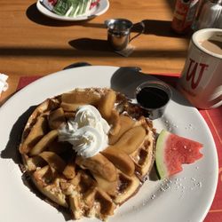 La Casa del Waffle - Apple Waffles