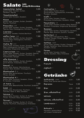 Menu photo 6 Pizzeria Pinocchio Osnabrück, NI Menu photo 6 Pizzeria Pinocchio Osnabrück, NI