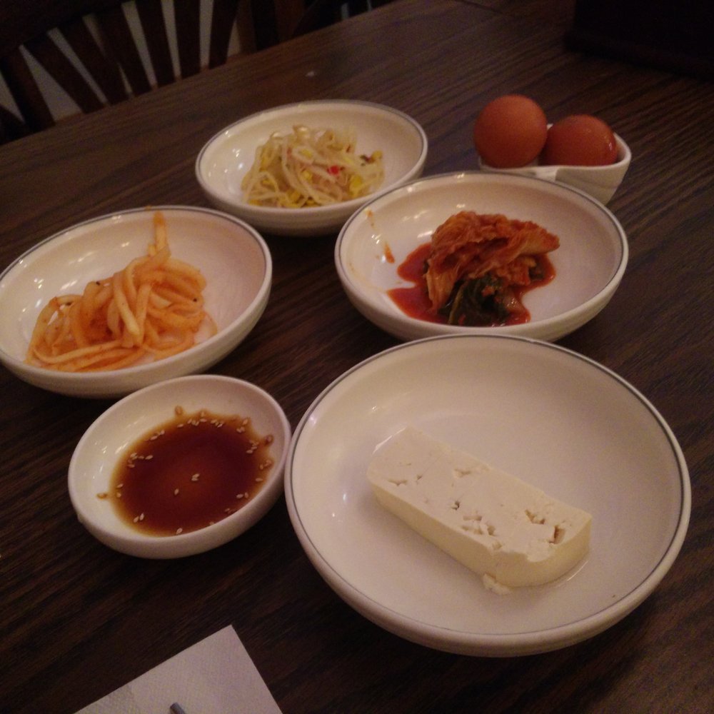 Cho Dang Soon Tofu - banchan - Korean Near Me - Toronto, Ontario Cho Dang Soon Tofu - banchan - Korean Near Me - Toronto, Ontario