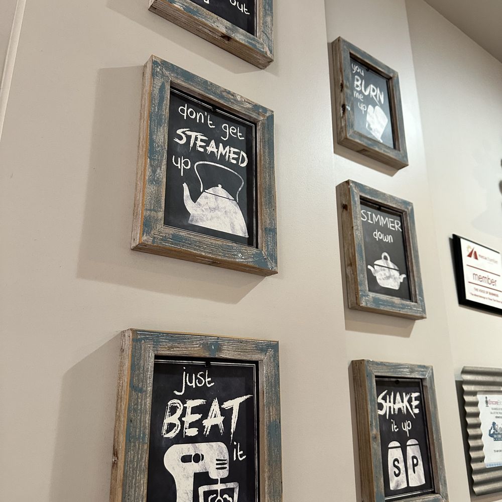 Henhouse Cafe - Framed art on the wall - American Near Me - Mesa, Arizona