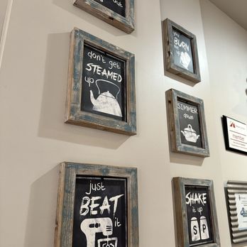 Henhouse Cafe - Framed art on the wall - American Near Me - Mesa, Arizona