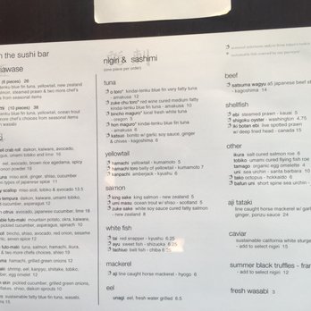 Sushi Ran - Sushi menu - Sushi Bars Near Me - Sausalito, California Sushi Ran - Sushi menu - Sushi Bars Near Me - Sausalito, California