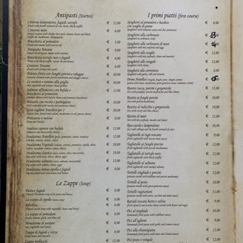 Trattoria Antellesi - Menu - Italian Near Me - Florence, FI Trattoria Antellesi - Menu - Italian Near Me - Florence, FI