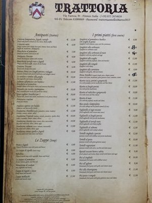 Menu photo 2 Trattoria Antellesi Florence, FI Menu photo 2 Trattoria Antellesi Florence, FI