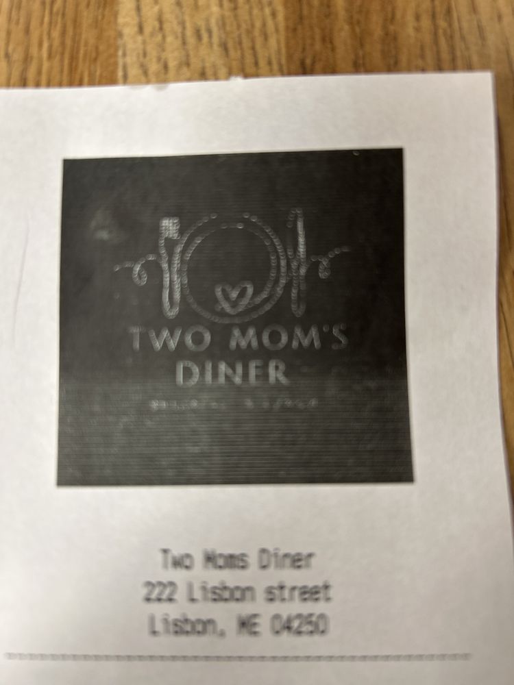 Two Mom's Diner Logo