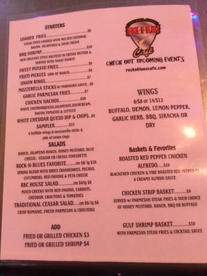 Menu photo 2 Rock-N-Blues Cafe Covington, LA Menu photo 2 Rock-N-Blues Cafe Covington, LA
