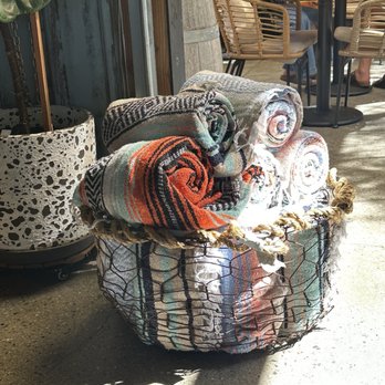 Re/creation Cafe - Blankets in case you get chilly - Cafes Near Me - Los Angeles, California Re/creation Cafe - Blankets in case you get chilly - Cafes Near Me - Los Angeles, California