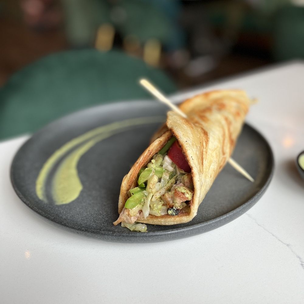 The Roaring Rolls - Chicken kathi roll - Indian Near Me - Canmore, Alberta The Roaring Rolls - Chicken kathi roll - Indian Near Me - Canmore, Alberta