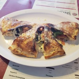 Veggie Calzone.