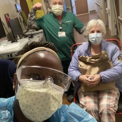 California Urgent Care Center - Saying thanks and good bye to the best nurse ever! Heading home in time for the Super Bowl!!
