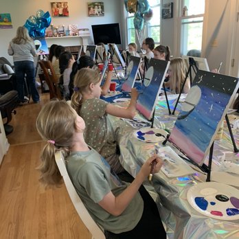 Susie Speck Teaching Artist - Painting setup - Art Classes Near Me Susie Speck Teaching Artist - Painting setup - Art Classes Near Me
