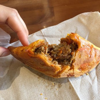 Cassava - Pulled pork empanada. Savory and delicious but small for the price - Caterers Near Me - Chicago, Illinois Cassava - Pulled pork empanada. Savory and delicious but small for the price - Caterers Near Me - Chicago, Illinois