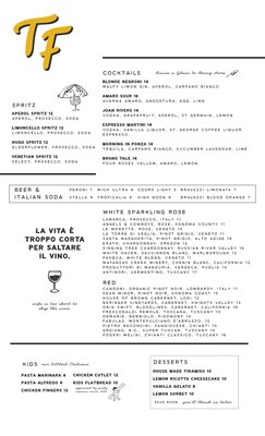 Menu photo 3 Tre Fratelli Alpharetta, GA Menu photo 3 Tre Fratelli Alpharetta, GA