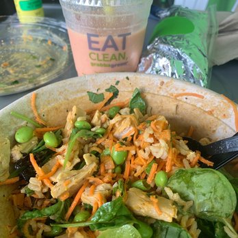 Grabbagreen - Asian peanut bowl and Sunshine Crunch - Juice Bars & Smoothies Near Me - Killeen, Texas