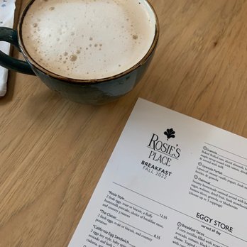 Rosie’s Place - Chai tea latte - Breakfast & Brunch Near Me - Carmel, Indiana Rosie’s Place - Chai tea latte - Breakfast & Brunch Near Me - Carmel, Indiana