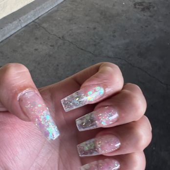 Nice Nails Spa - Glitter coffin nails - Nail Salons Near Me - Sacramento, California Nice Nails Spa - Glitter coffin nails - Nail Salons Near Me - Sacramento, California