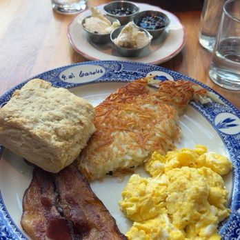 Founding Farmers DC - Founding farmers breakfast  Buttermilk Biscuit Hash Browns Applewood Smoked Bacon - American Near Me - Washington, DC, District of Columbia