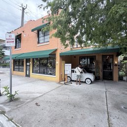 Exterior outside entrance of Emily's Garden - Ft. Lauderdale, Florida Exterior outside entrance of Emily's Garden - Ft. Lauderdale, Florida