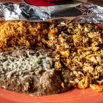 Que Buenos - Huevos con Chorizo at Que Buenos - Mexican Near Me - Portage, Michigan