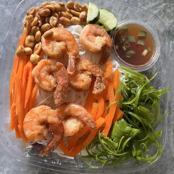 Alohamondays - Shrimp vermicelli salad - Caterers Near Me - Hilo, Hawaii Alohamondays - Shrimp vermicelli salad - Caterers Near Me - Hilo, Hawaii