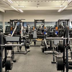 Free weights area