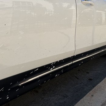 ShinePros - White paint splattered - Auto Detailing Near Me - North Hollywood, California ShinePros - White paint splattered - Auto Detailing Near Me - North Hollywood, California