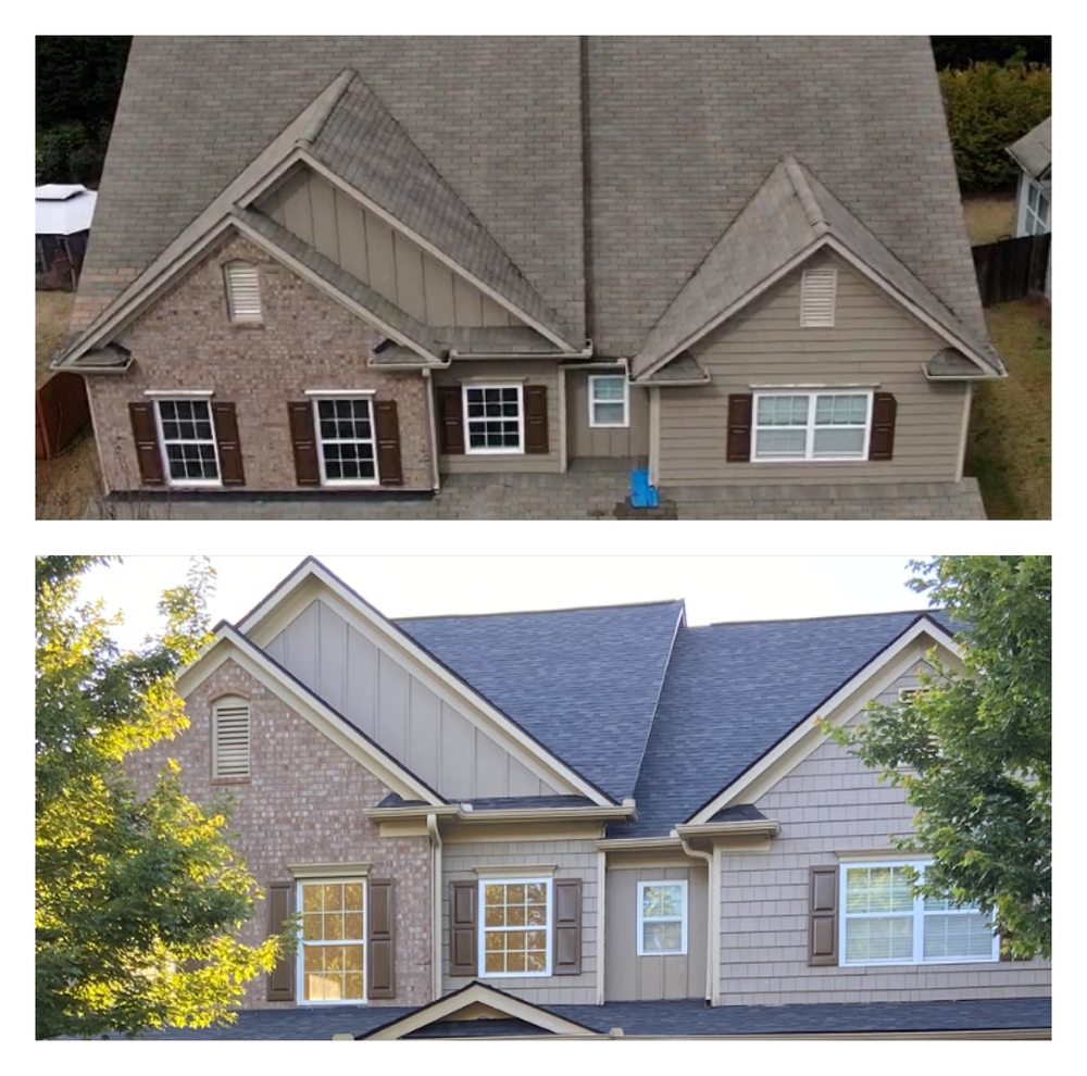 Slide of Whitaker Roofing Company