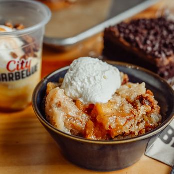 City Barbeque - a bowl of food with ice cream - Barbeque Near Me - Fairfield, Ohio City Barbeque - a bowl of food with ice cream - Barbeque Near Me - Fairfield, Ohio