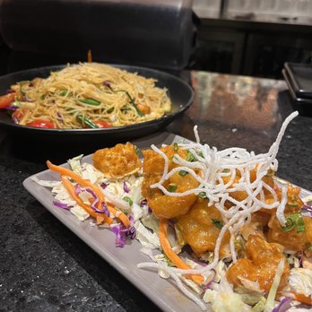 P.F. Chang's - Dynamite Shrimp Singapore Street Noodles - Chinese Near Me - Boston, Massachusetts P.F. Chang's - Dynamite Shrimp Singapore Street Noodles - Chinese Near Me - Boston, Massachusetts