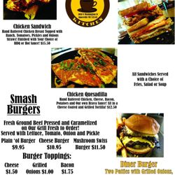 Jeff’s Kitchen - Menu
