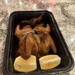 Roasted pigeon